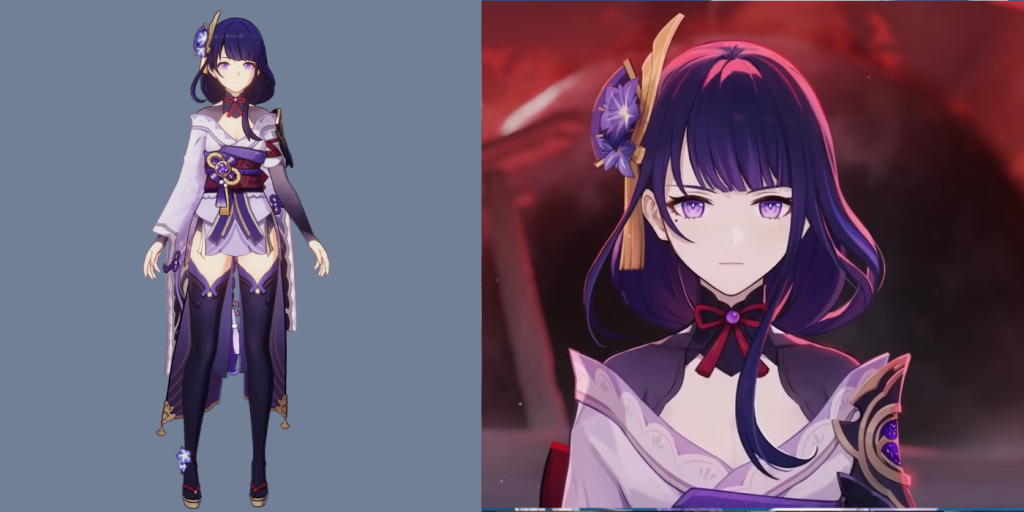 Genshin Impact Character Ages 17 Raiden Shogun (Ei)