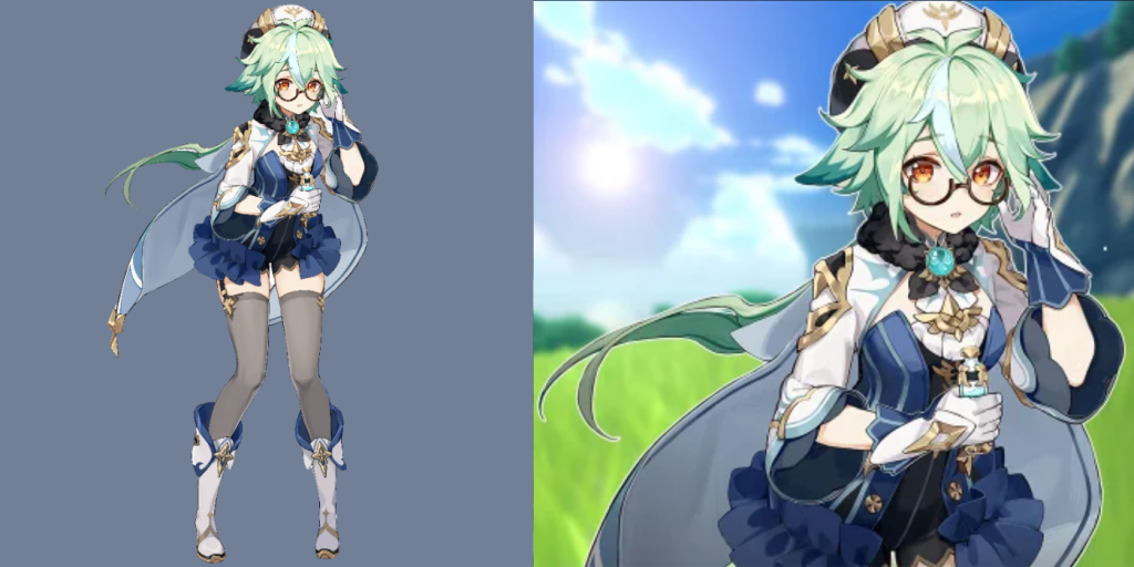 Genshin Impact Character Ages 6 Sucrose Character