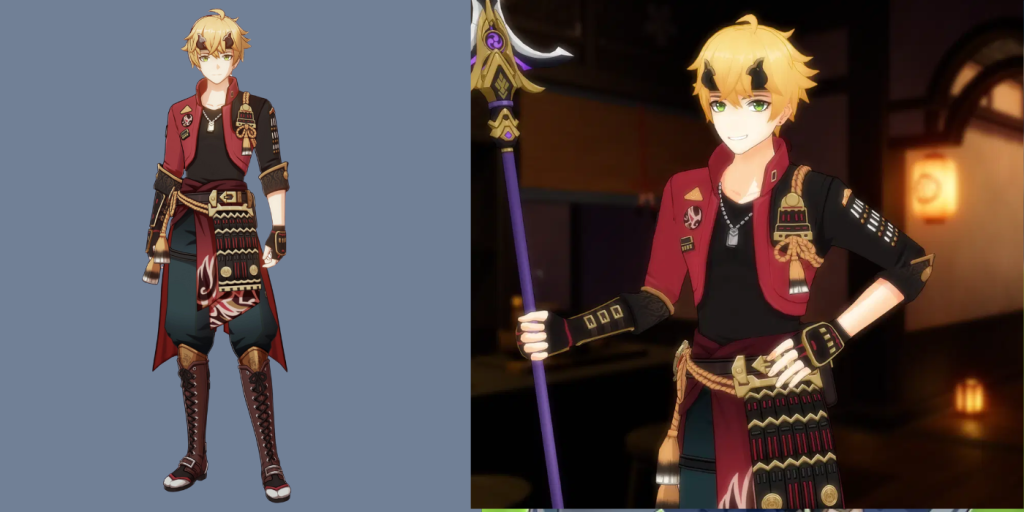 Genshin Impact Character Ages 7 Thoma Character