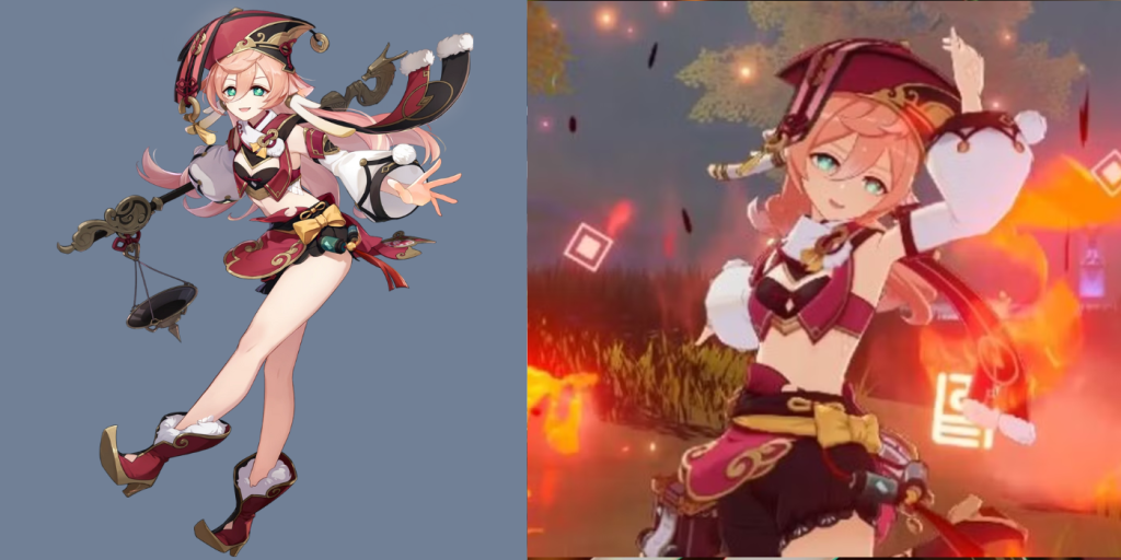 Genshin Impact Character Ages 12 Yanfei characters