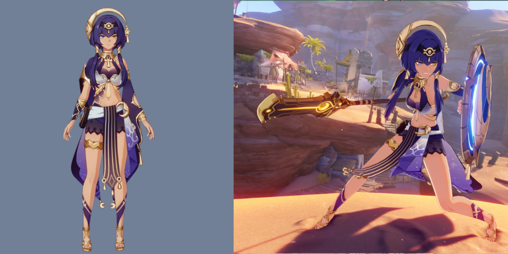 Genshin Impact Character Ages 22 candace genshin