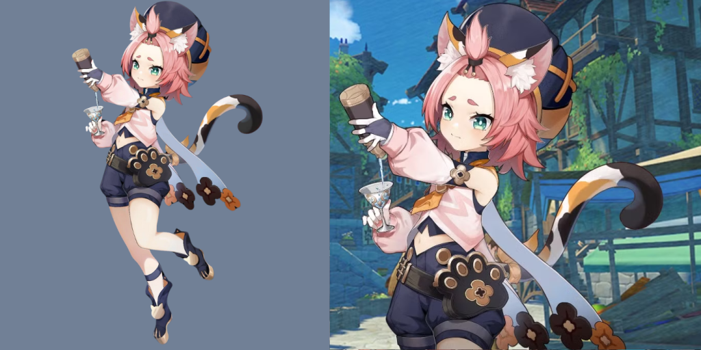 Genshin Impact Character Ages 3 diona Character