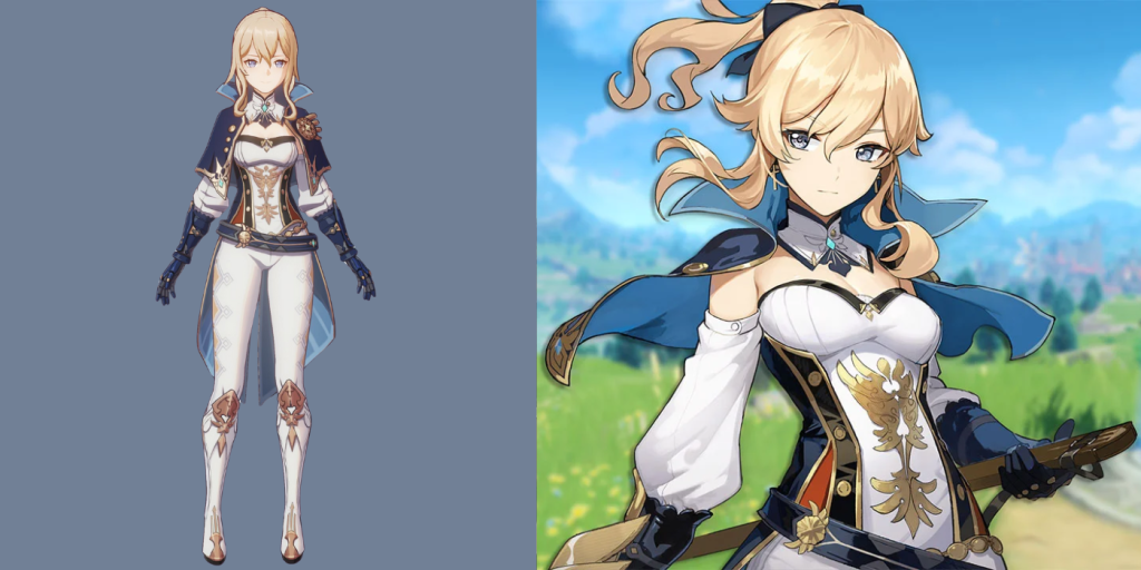 Genshin Impact Character Ages 4 Jean Character