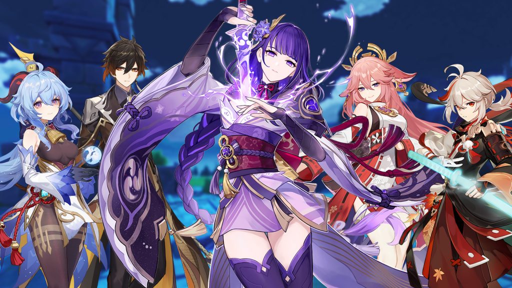 Electro Characters Genshin Impact