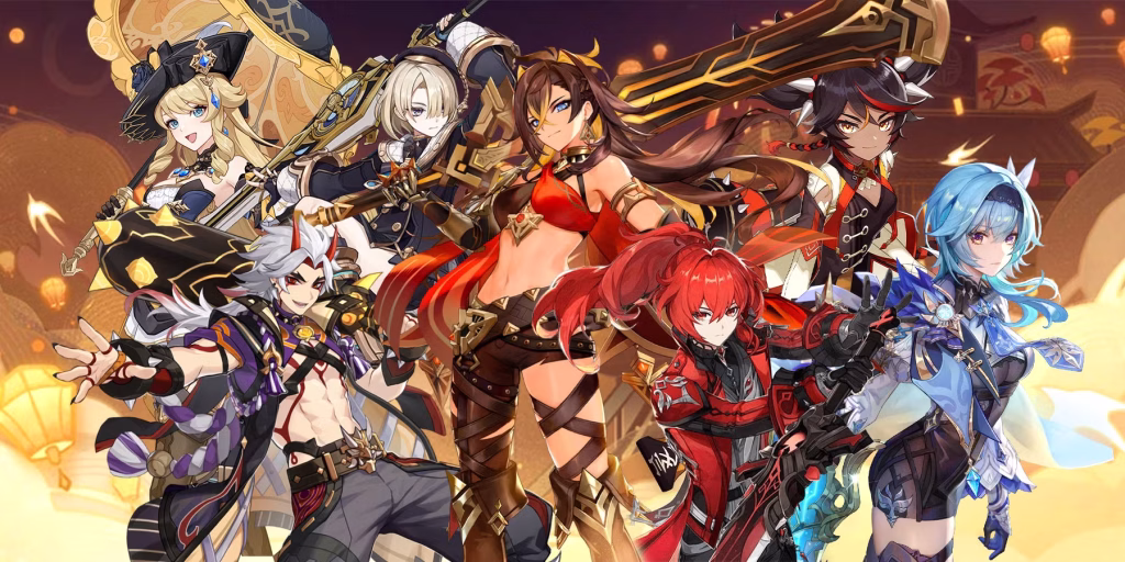 Characters by Region