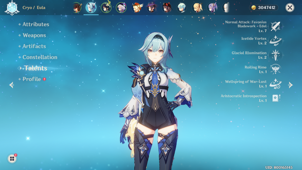 eula best build and signature weapons